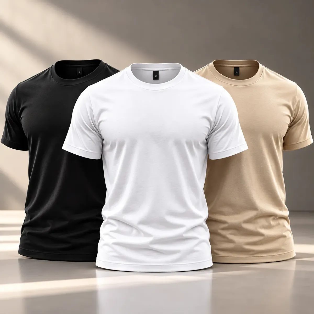 Kit 3 Camisetas Básicas Daily