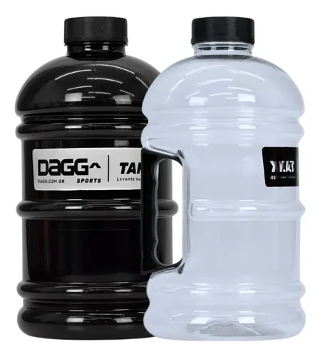 Kit 2 Garrafas Galão De Água Dagg Tank 2 Litros