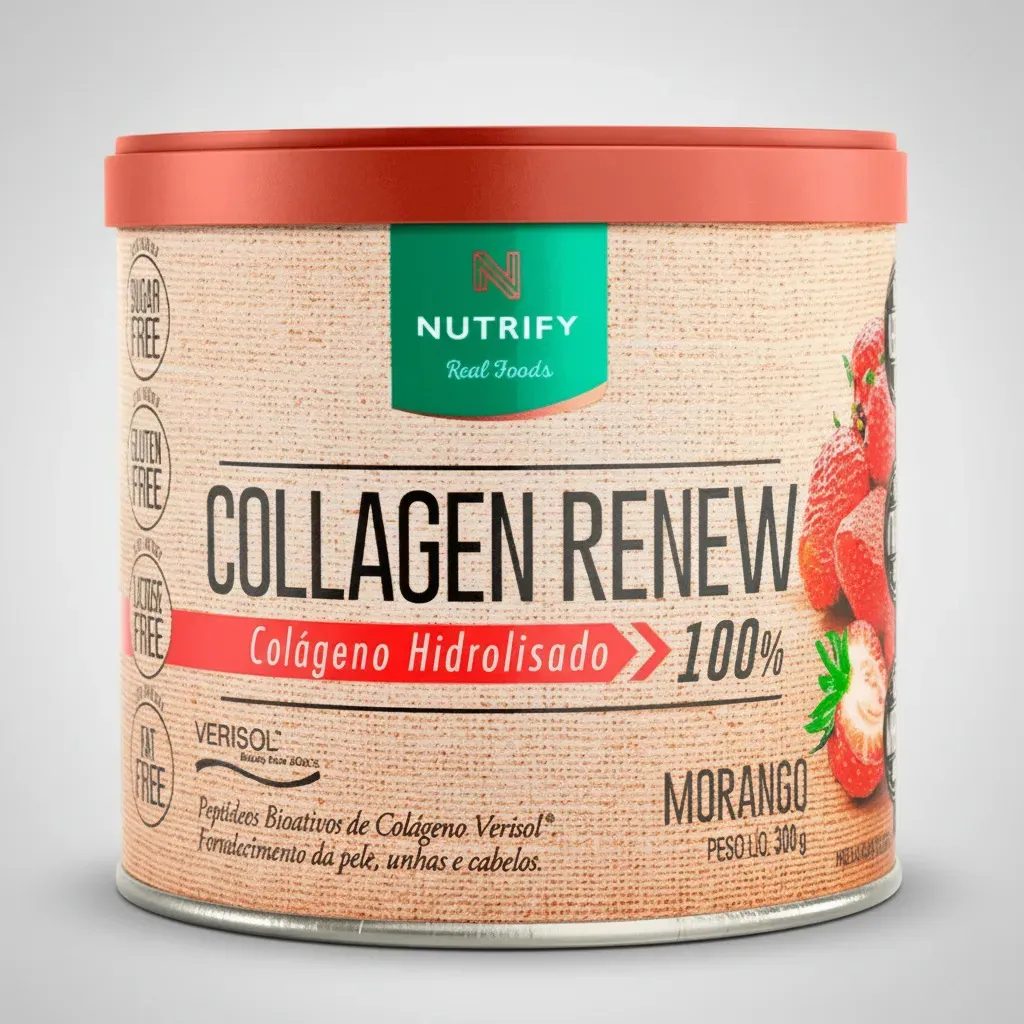 Nutrify Colágeno Renew Morango