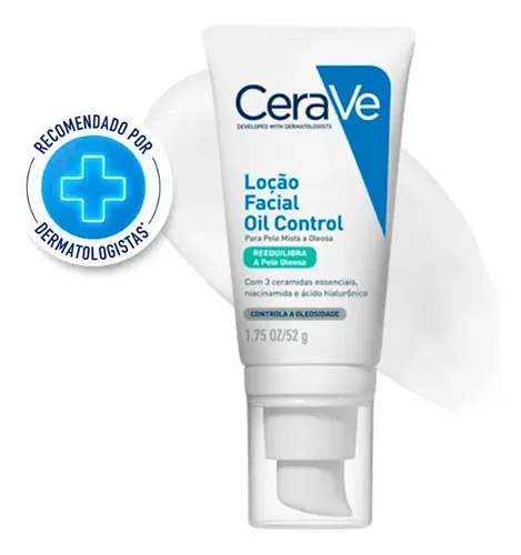 Loção Facial Hidratante para Pele Oleosa Oil Control CeraVe 52g