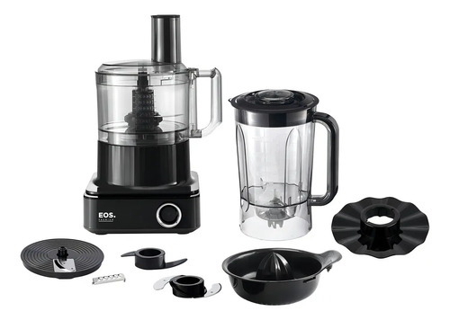 Processador de alimentos Eos 7 em 1 Black 1000w Eps03p