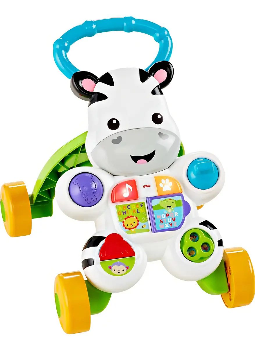 Andador e Apoiador para bebês, Zebra, FISHER-PRICE