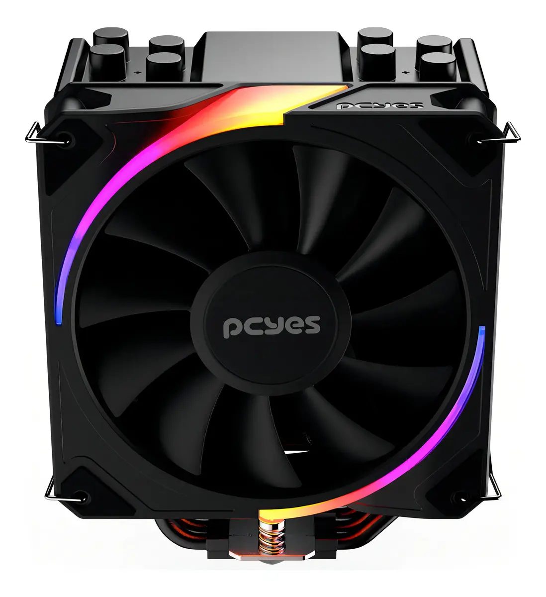 Cooler Para Processador Pcyes Frost Pulse Argb Black Vulcan