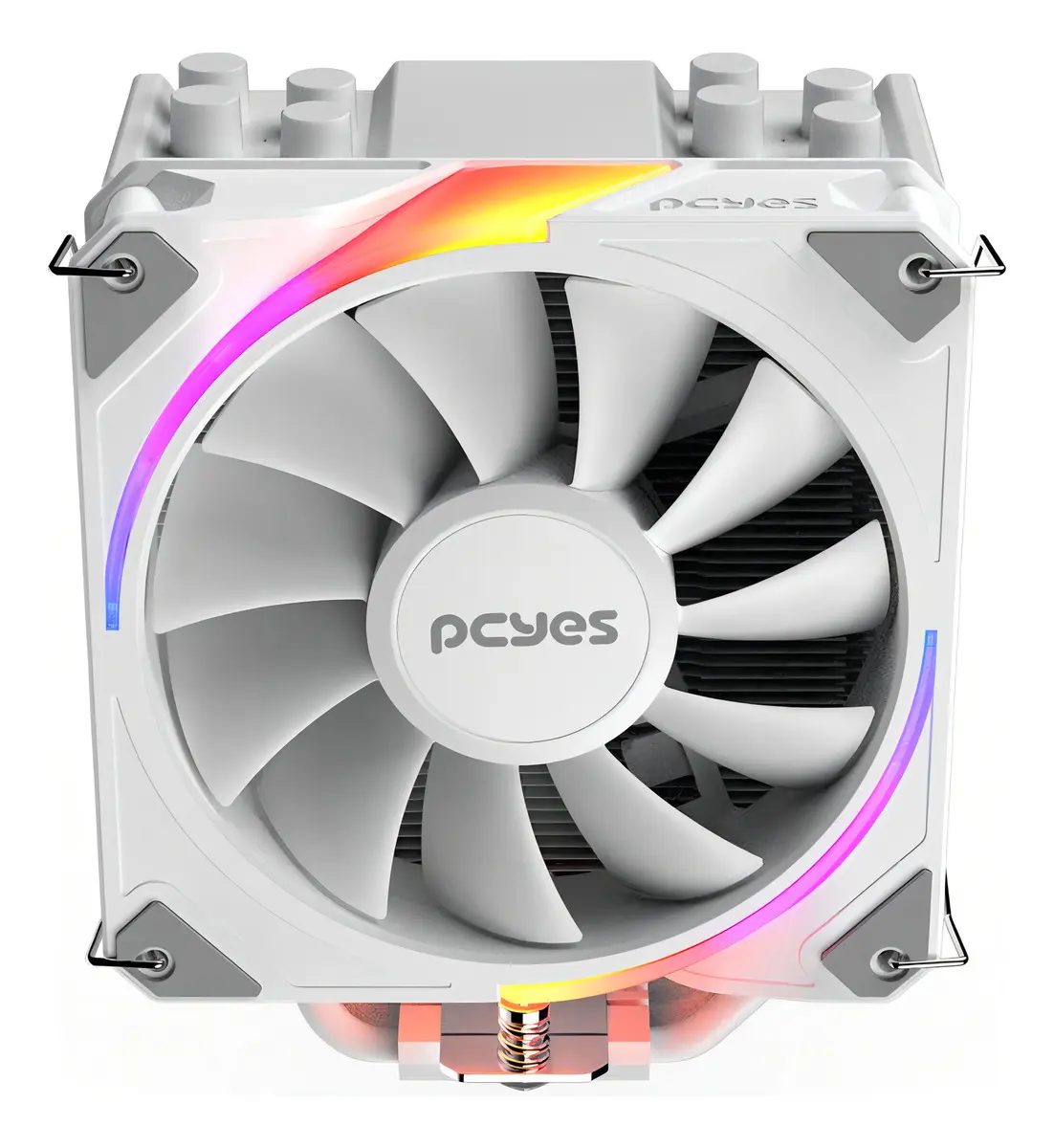 Pcyes Frost Pulse Argb Cooler Para Processador White Ghost