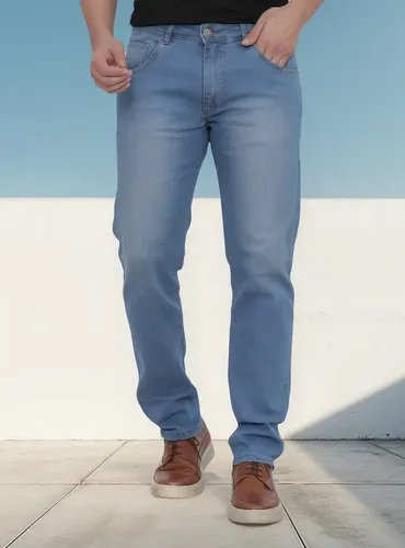✅ Calça Jeans Masculina Tradicional