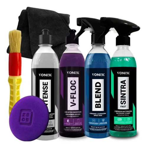 Kit Lavagem Automotiva Intense Vonixx