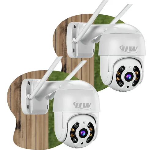 KIT COM 2 CÂMERAS DE SEGURANÇA POR R$146!