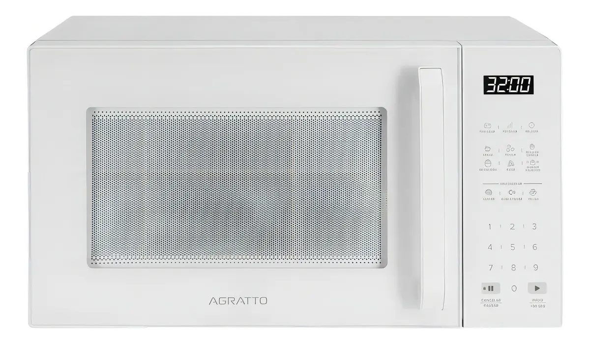 Micro-ondas Agratto 32 Litros Branco Amic02bn-01 1400w 127v