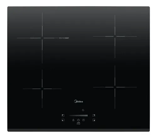 Cooktop 4 Bocas De Indução Even Pro Midea Cor Preto