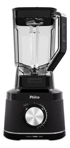 Liquidificador Philco 1500W 3,1L 12 Velocidades com 6 Lâminas PLQ15A