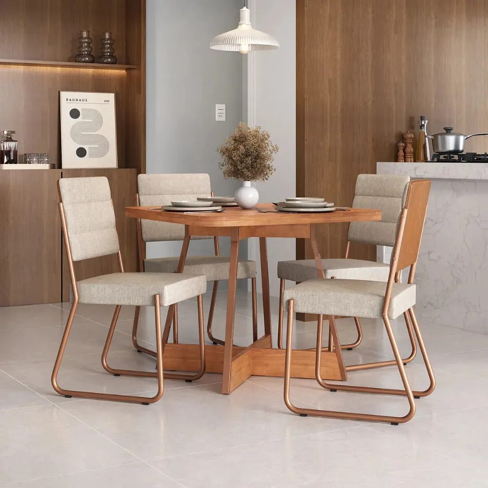 Conjunto Sala Jantar Carraro Charlotte