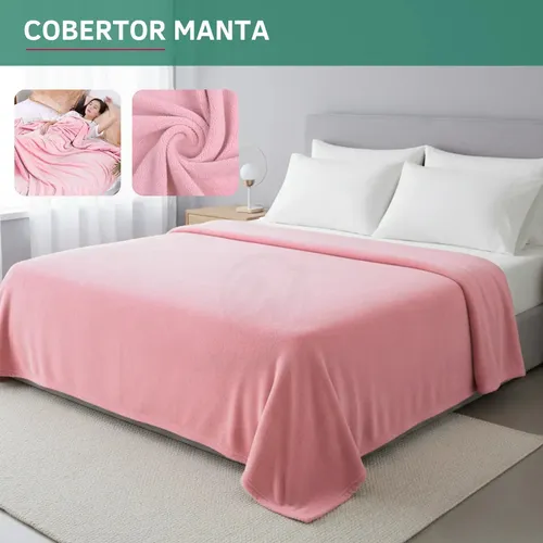 Cobertor Manta Casal Microfibra Flacee Quentinha 2,20 X 1,80