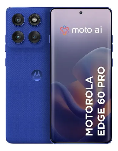 Smartphone Motorola Edge 60 Pro 5g - 256gb 12gb Ram+12gb Ram Boost Tela Quad-curve Moto Ai
