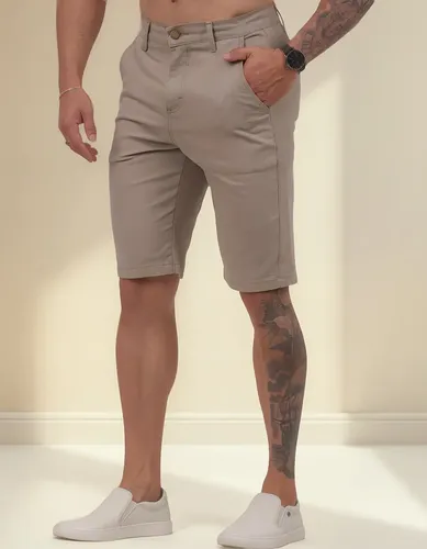 ✅ Bermuda Masculina Sarja Sport Fino