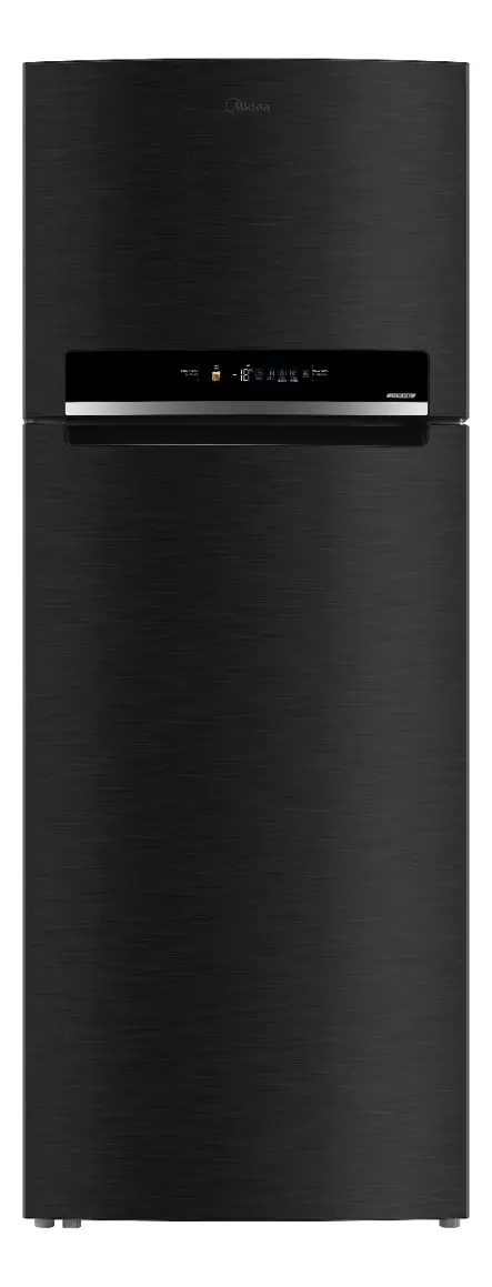 Geladeira Frost Free Duplex 473l Inverter Cor Preto Midea Preto