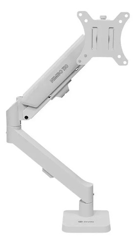 🔥Suporte Articulado Para Monitor 13 a 32 Pistão a Gás Ajustável Zinnia Nimbo 110 Branco