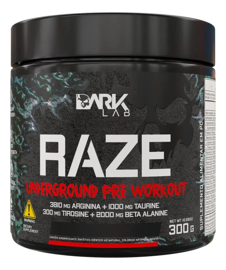 Pré Treino Raze Melancia 300g Dark Lab