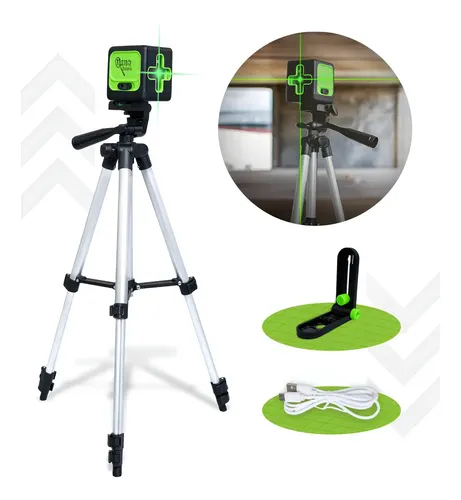 ✅ Nível a Laser Verde com Tripé