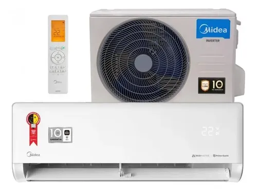 Ar Condicionado Split Midea AI Ecomaster 9000 BTUs Quente e Frio