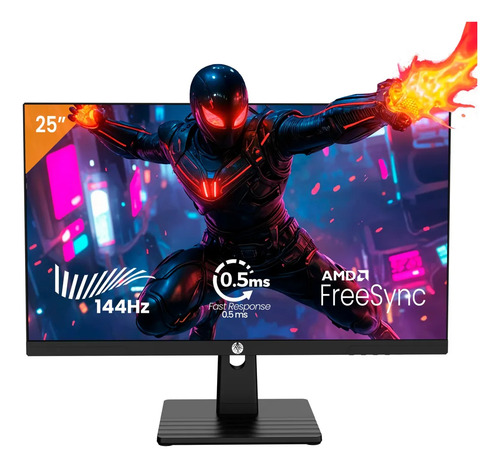 🔥Monitor Gamer Haiz 25'' Ips Fhd 144hz 0.5ms Hdmi Dp Vesa Preto