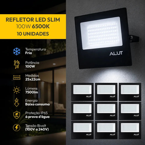 ✅ Kit Refletores LED Alut Avant