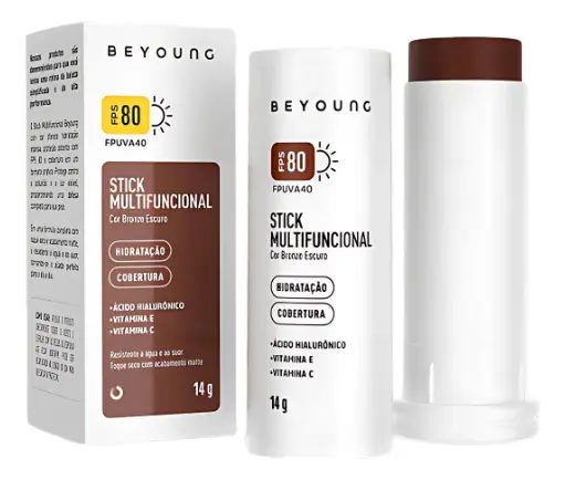 Beyoung Stick Multifuncional Bronze Escuro Fps 80