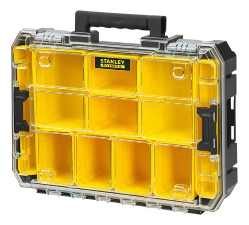 Caixa Organizador 10copos Fatmax Prostack Fmst829671 Stanley Cor Preto