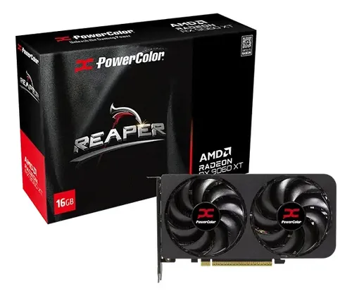 🔥 Gpu Powercolor Amd Radeon RX 9060 XT 16GB Gddr6 128bits 16g-a
