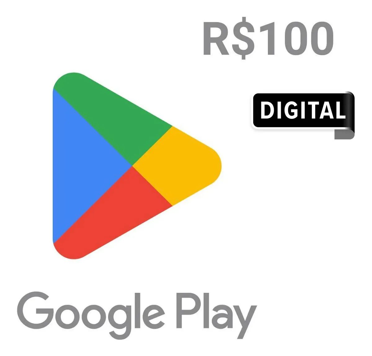 Google Play Gift Card R$ 100 (Digital)