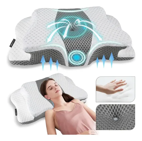 ✅ Travesseiro Cervical Ortopédico Nasa
