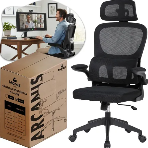 Cadeira Escritório Presidente Ergonômica