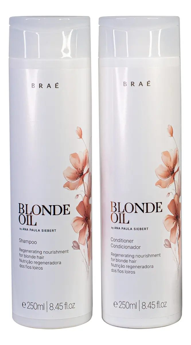 Braé By Ana Paula Siebert Blonde Oil Kit Shampoo e condicionador