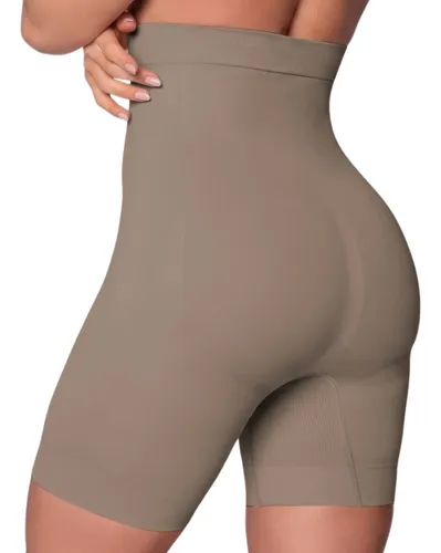 Cinta Modeladora Short Redutor Com Silicone No Cós Selene