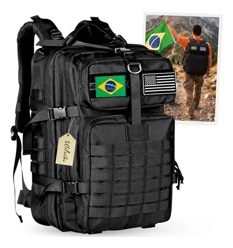 ✅ Mochila Tática Assault Militar Utilizzei