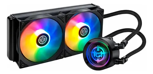 🔥Water Cooler TGT Spartel V2 Preto Rainbow 240mm com TDP 260W