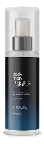Body Splash Barbarius 200ml Masculino