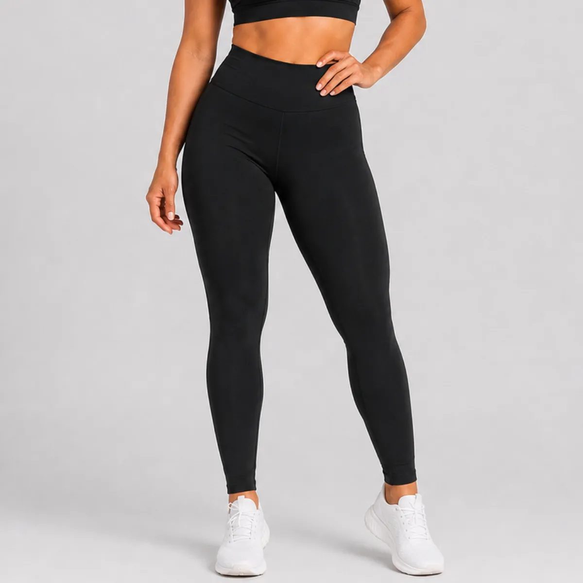 Calça Legging Cintura Alta Flanelada