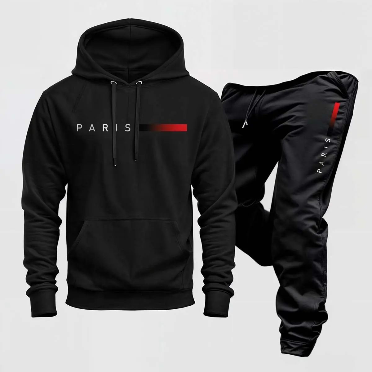 Conjunto Moletom Paris Kit Calça E Blusa Frio (7 cores)