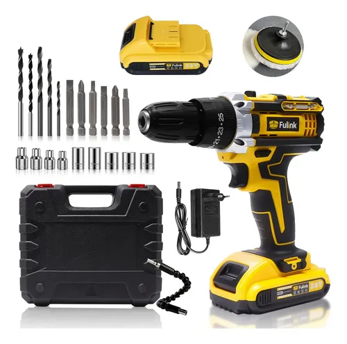 Parafusadeira Furadeira Impacto Fulink Fk-80pt