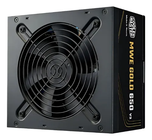 🔥 Fonte Cooler Master Mwe Gold 650 V3, 650w, Atx 3.1, 80 Plus Preto