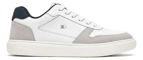 Tênis Sapatenis Masculino Sandrini Evoke Lite Branco Couro