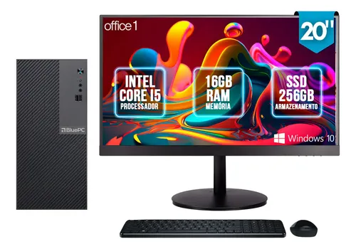 Kit completo i5 + 16GB p/ trabalho sem travar