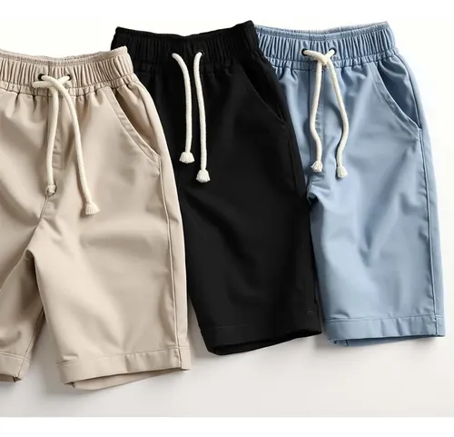 Kit 3 Bermuda em Linho Casual