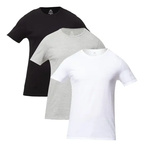 OFERTA RELÂMPAGO KIT COM 3 CAMISETAS HERING POR R$ 68!