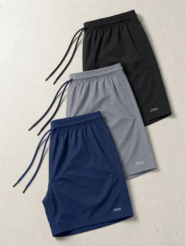 ✅ Kit 3 Bermudas Mauricinho Tactel