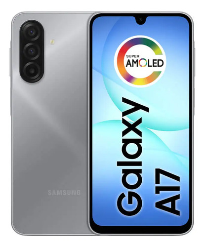 Celular Samsung Galaxy A17 Com Ia, 128gb, 4gb Ram, Câm De 50mp, Tela De 6.7 , Nfc, Ip54 - 