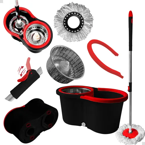 ✅ Mop Balde Spin 360 com Refil