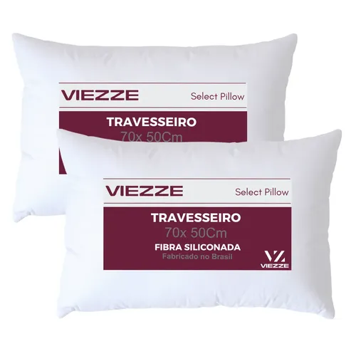✅ Kit 2 Travesseiros Viezze Luxo