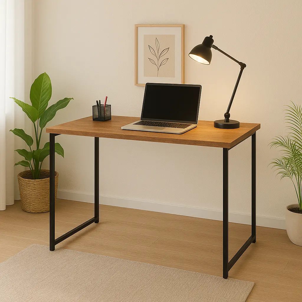 Mesa Home Office 90Cm Escrivaninha Industrial