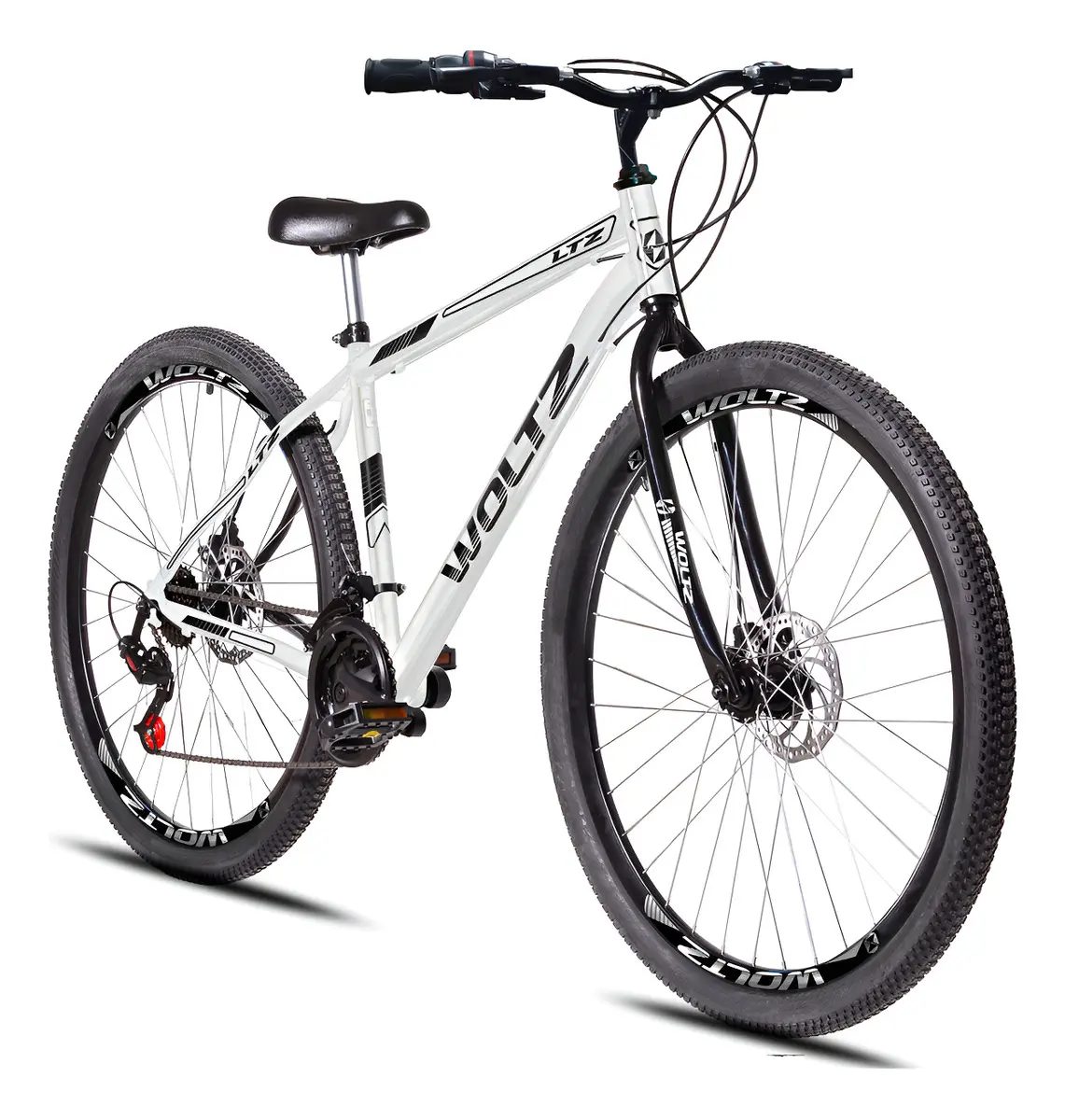 Bicicleta Aro 29 Woltz Ltz 21 Marchas Freios A Disco Quadro 17